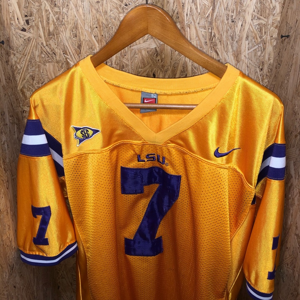 Gold LSU Tyrann “Honeybadger” Mathieu Jersey